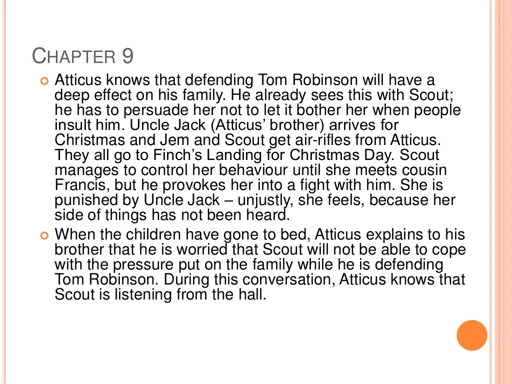 Chapter 20 to kill a mockingbird summary