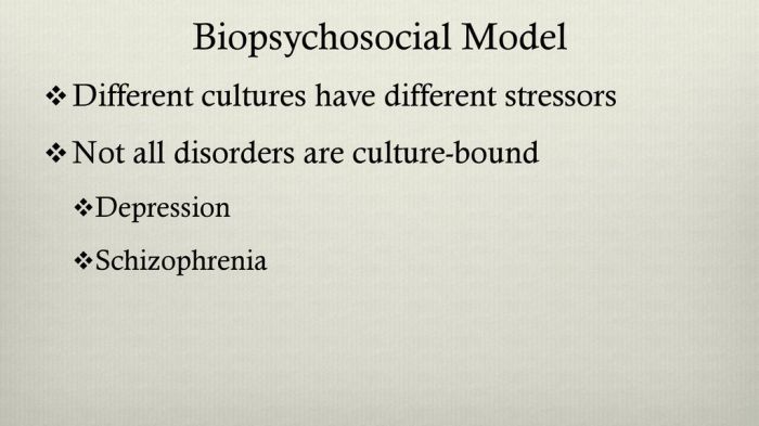 In some cultures depression and schizophrenia are nonexistent